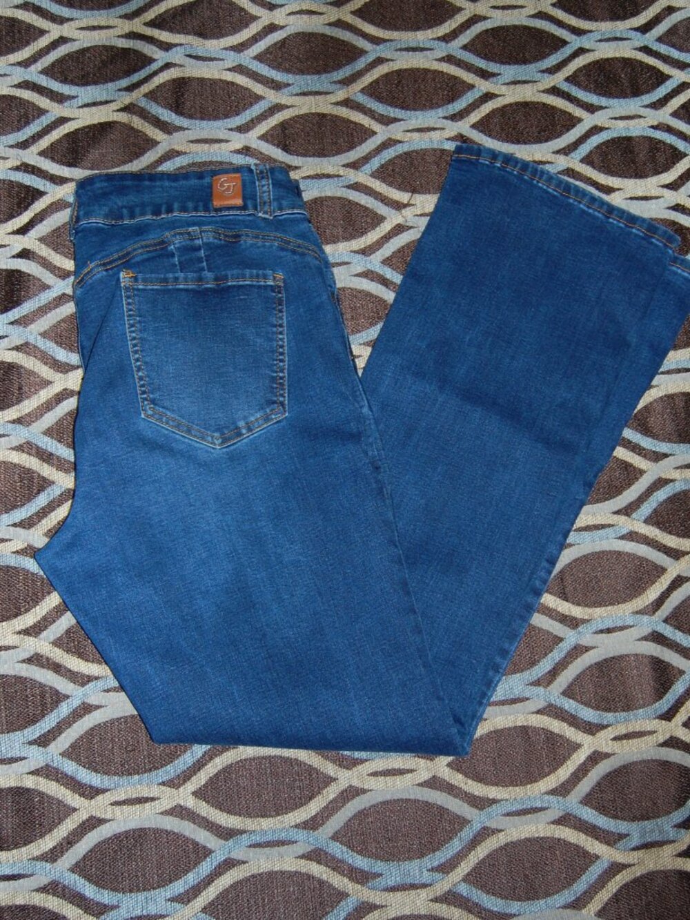 Gogo, bootcut, highrise jeans